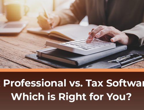 Tax Professional vs. Tax Software – Which is Right for You?